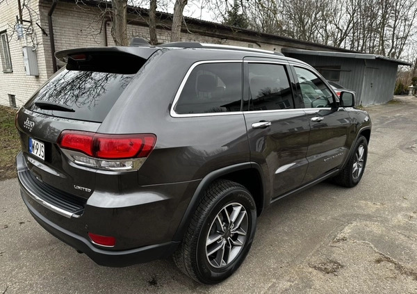 Jeep Grand Cherokee cena 169000 przebieg: 47000, rok produkcji 2019 z Warszawa małe 277